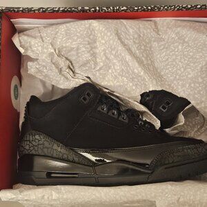 Jordan 3 Retro Black Cat 2025 Size 8 Men's